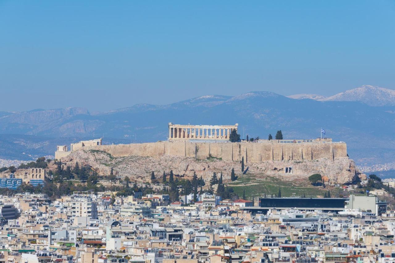 Acropolis View Apartment For 4 Ppl Athens Ngoại thất bức ảnh